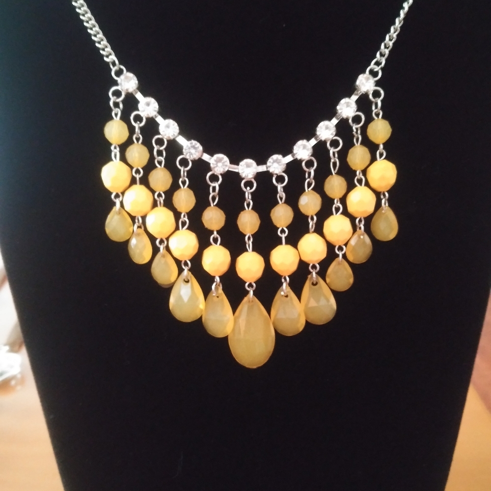 Yellow necklace